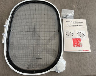 Bernina Jumbo Hoop 15.75 x 10.25 Inches for Embroidery