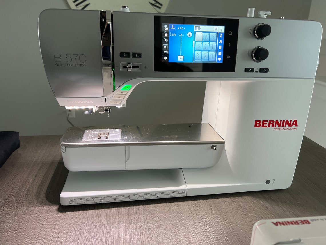 Bernina B 570QE Sewing Quilting With Dual Feed and Stitch Etsy