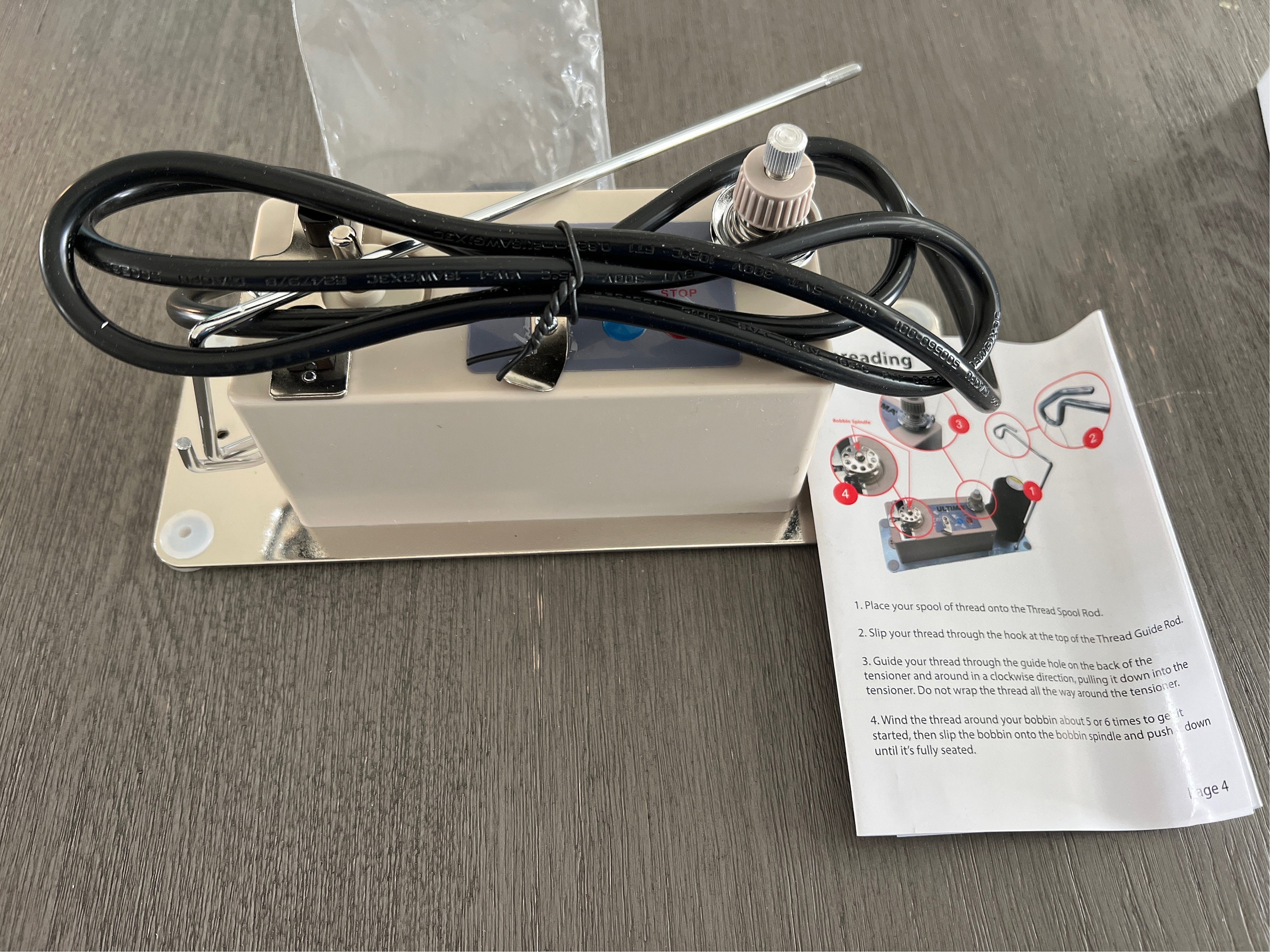 Bobbin Winder for Longarm Machines M & L Size Bobbins Etsy