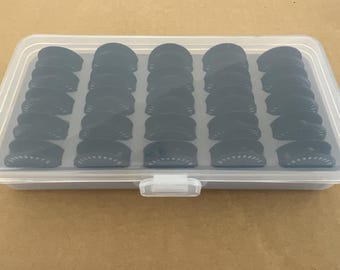 Authentic Bernina 820 830 880 Sewing Machine Bobbins with Case