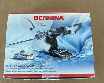 Bernina Two Sole Walking Foot with Seam Guides
