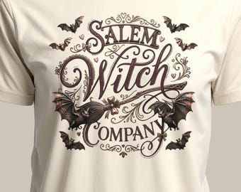 コケットゴシック魔女PNG、ダークアカデミアセーラム、ロマンティックゴスヴィンテージ魔女風印刷物、ムーディーなビクトリア朝薬局タイポグラフィ