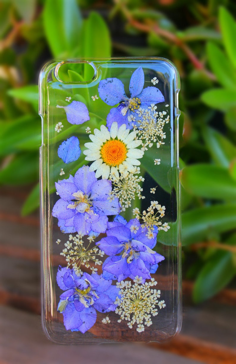J7 Pro A3 A7 E7 J7 A51 Alpha G850 A5 On 5 -Pressed Flowers Case J3 Purple Flowers White Daisy Phone Case on Samsung Galaxy A10E