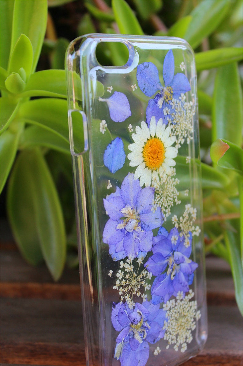 J7 Pro A3 A7 E7 J7 A51 Alpha G850 A5 On 5 -Pressed Flowers Case J3 Purple Flowers White Daisy Phone Case on Samsung Galaxy A10E