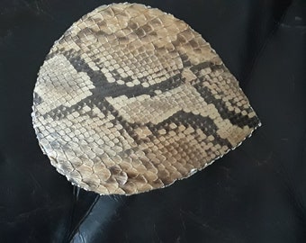 snake skin belt buckle