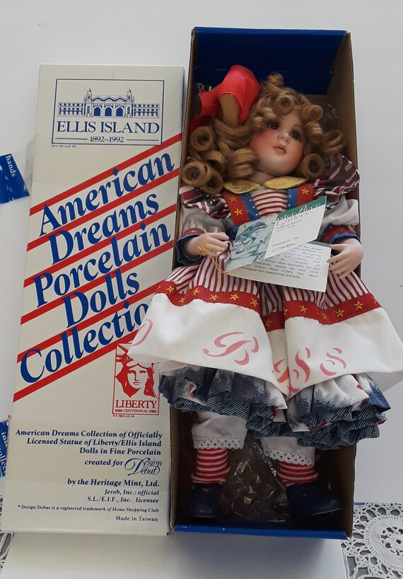 amanda star porcelain doll