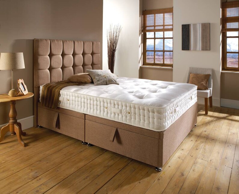Side Opening Ottoman bed UK Double Kingsize Single available Etsy