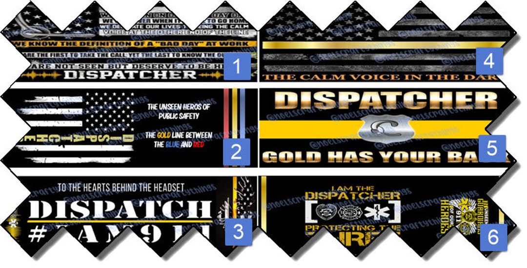 Dispatcher Pack 01 Pen Wrap Waterslide Digital Download, Sublimation ...