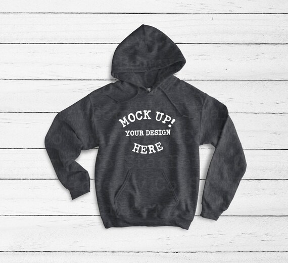 Gildan 18500 Dark Heather Adult Hooded SweaT-Shirt Unisex SweaT-Shirt