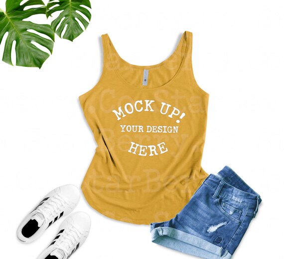 Next Level 5033 Womens Festival Tank With Props Antique Next Level 5033 Womens Festival Tank With Props Antique
