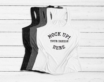 Download 8800 Bella Canvas Flat Lay Grey White Black Trio Women S Flowy Tank Top Blank Tank Mock Up Racerback Tank Mock Ups Tank Top Mockup Free Psd Mockups Templates Yellowimages Mockups