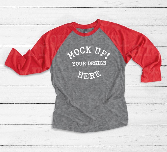 Next Level 6051 Mock Up Vintage Red Mockups Unisex