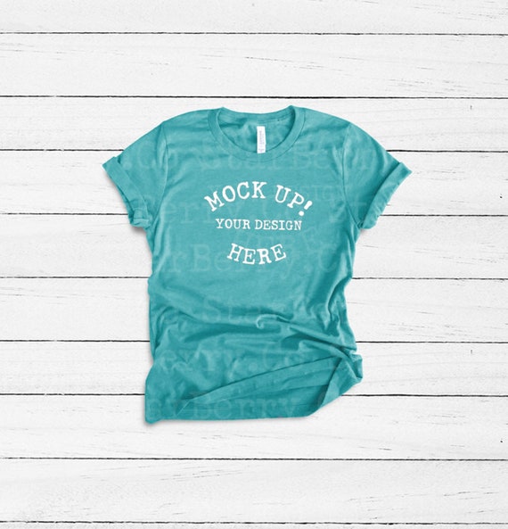 Bella Canvas 3413 Unisex Basic T-Shirt Mockup Flatlays Bella Canvas 3413 Unisex Basic T-Shirt Mockup Flatlays