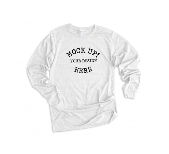 long sleeve tee template