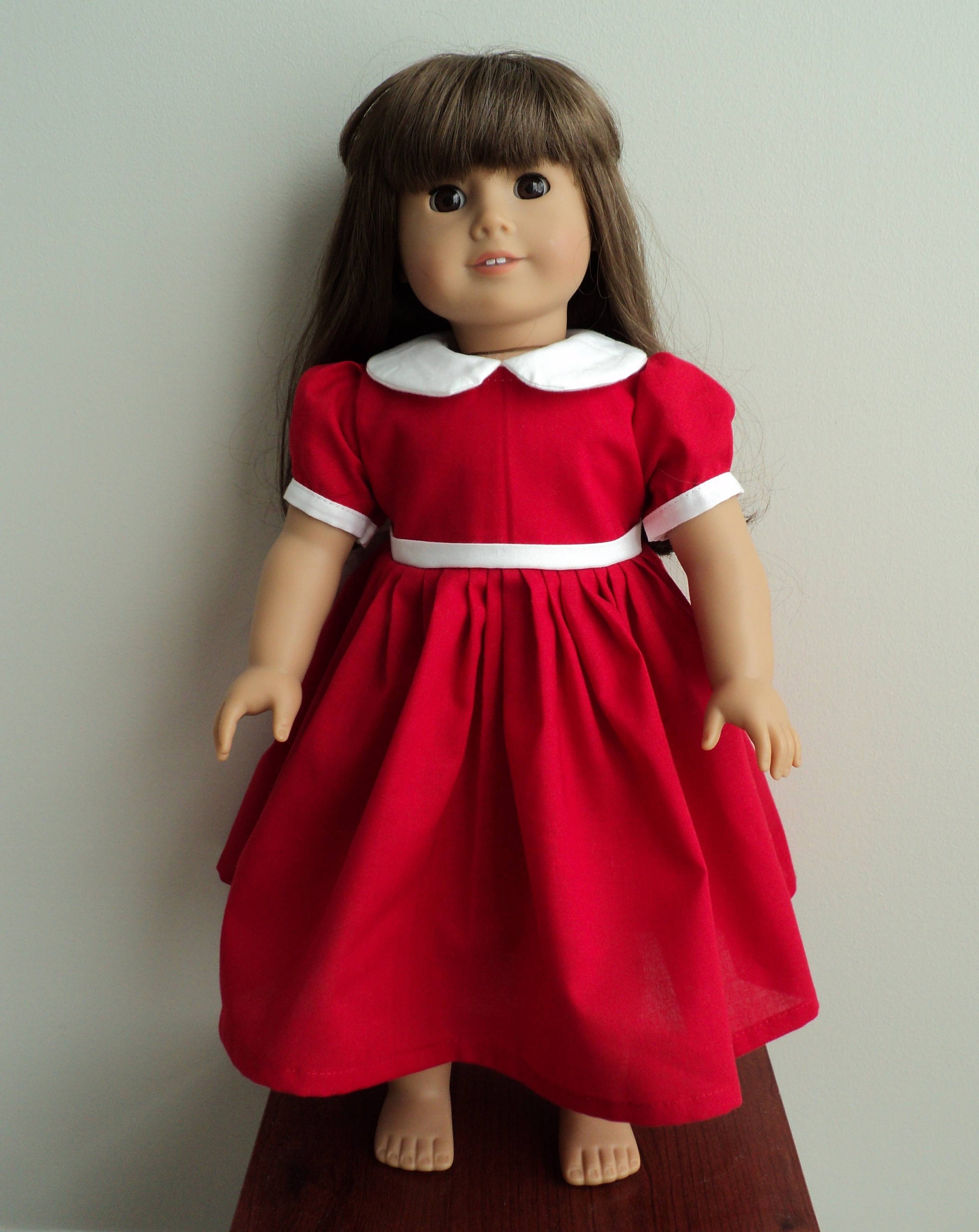 american girl doll red dress Holly-Red Party Dress | American Girl Wiki