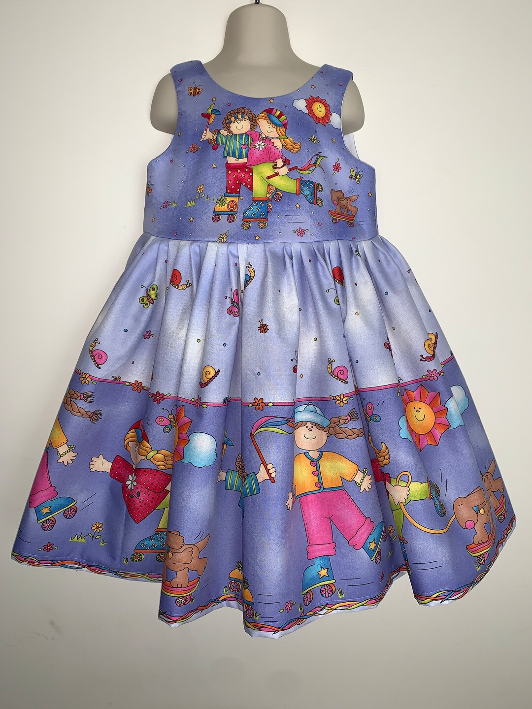 NEW Handmade Jelly Bean Junction Summer Fun Kids Skating Etsy