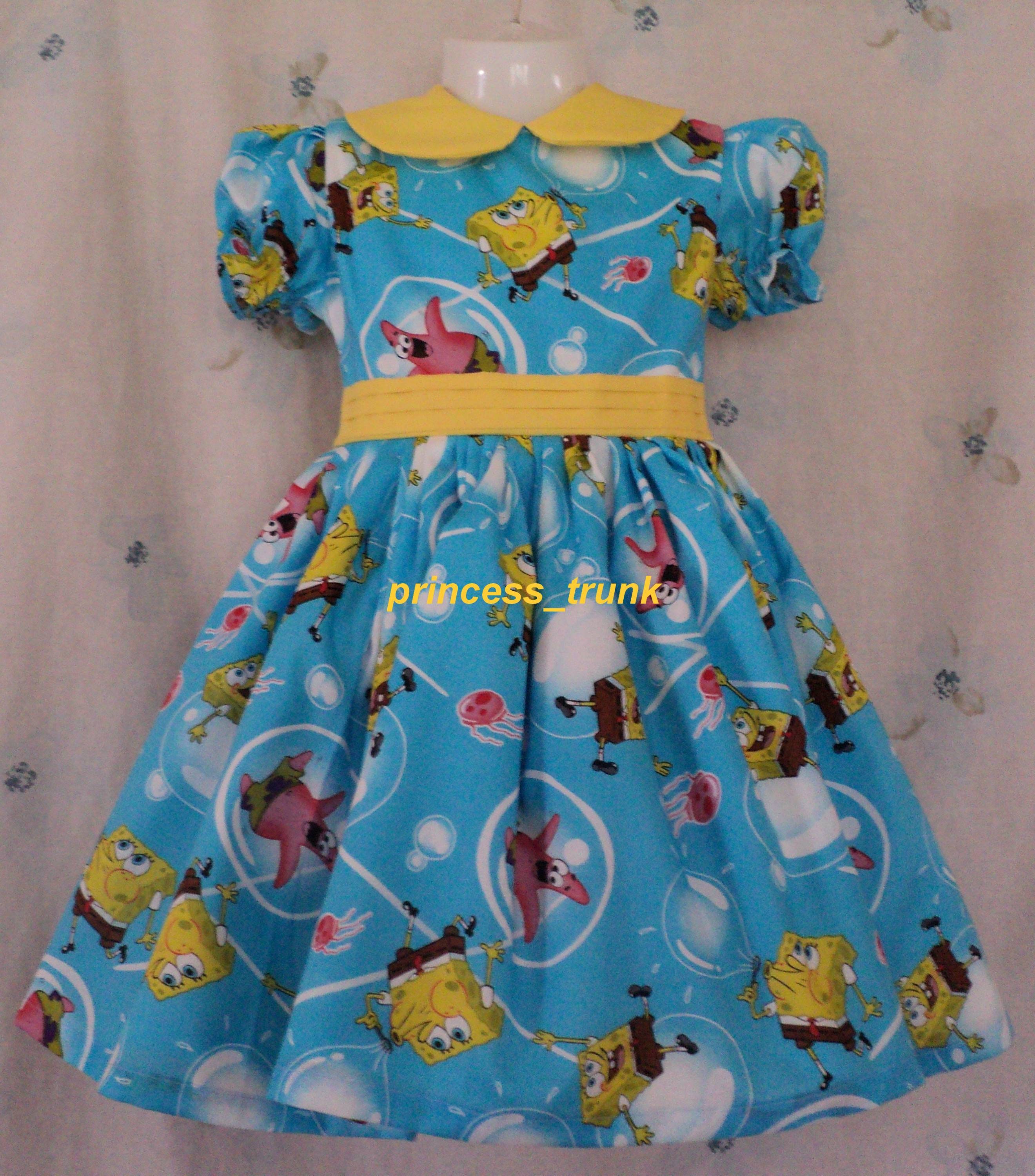 NEW Handmade SpongeBob/Patrick Deluxe Dress Custom Size Etsy