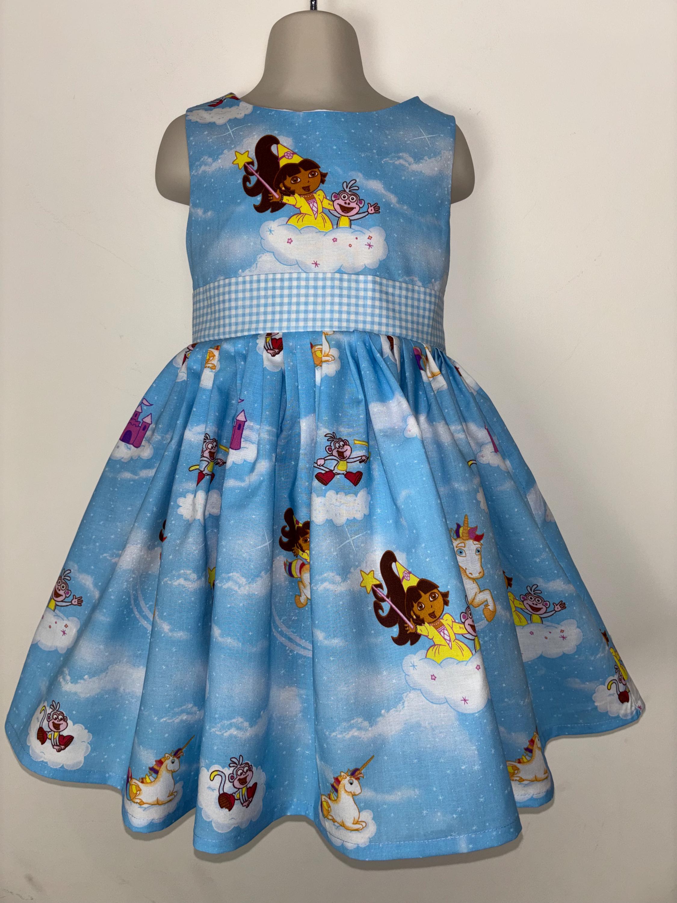 dora birthday dress Girls Personalized Birthday Set