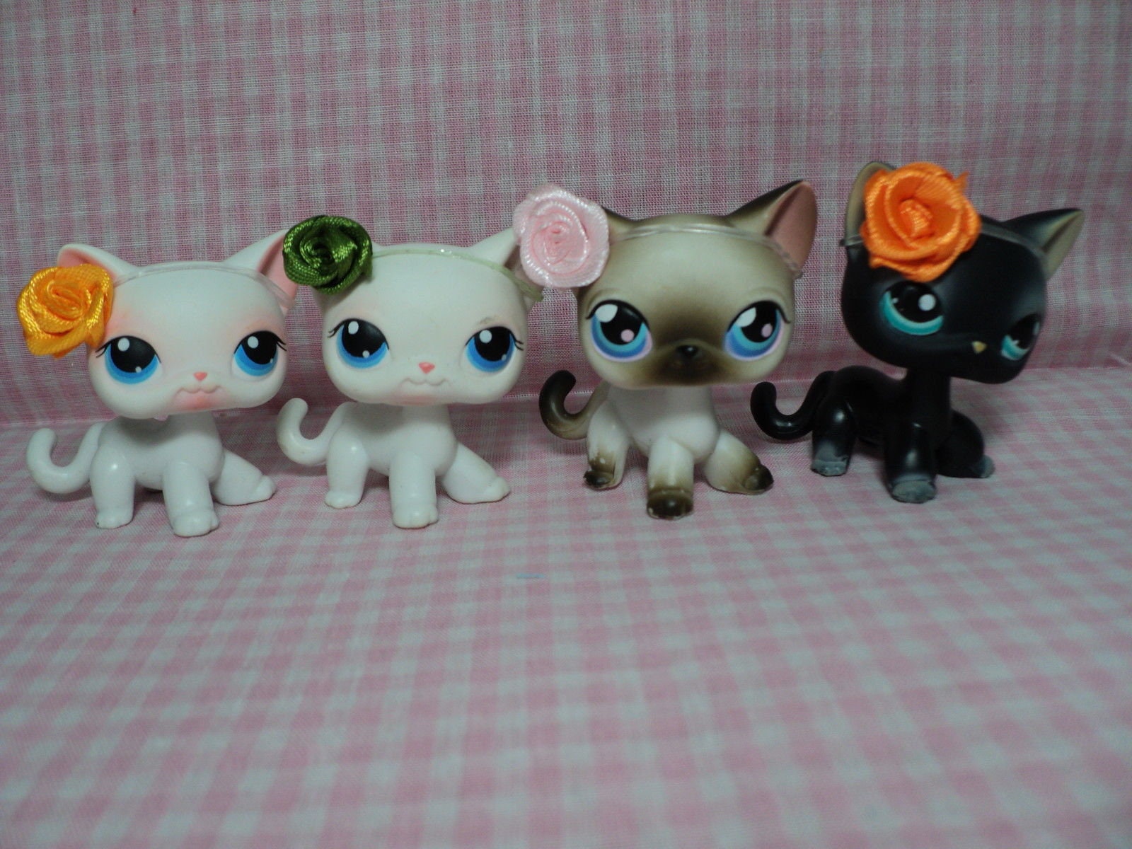 Pets NOT Included Littlest Pet Shop Handmade LPS Lot of 13 Roses Accessories 