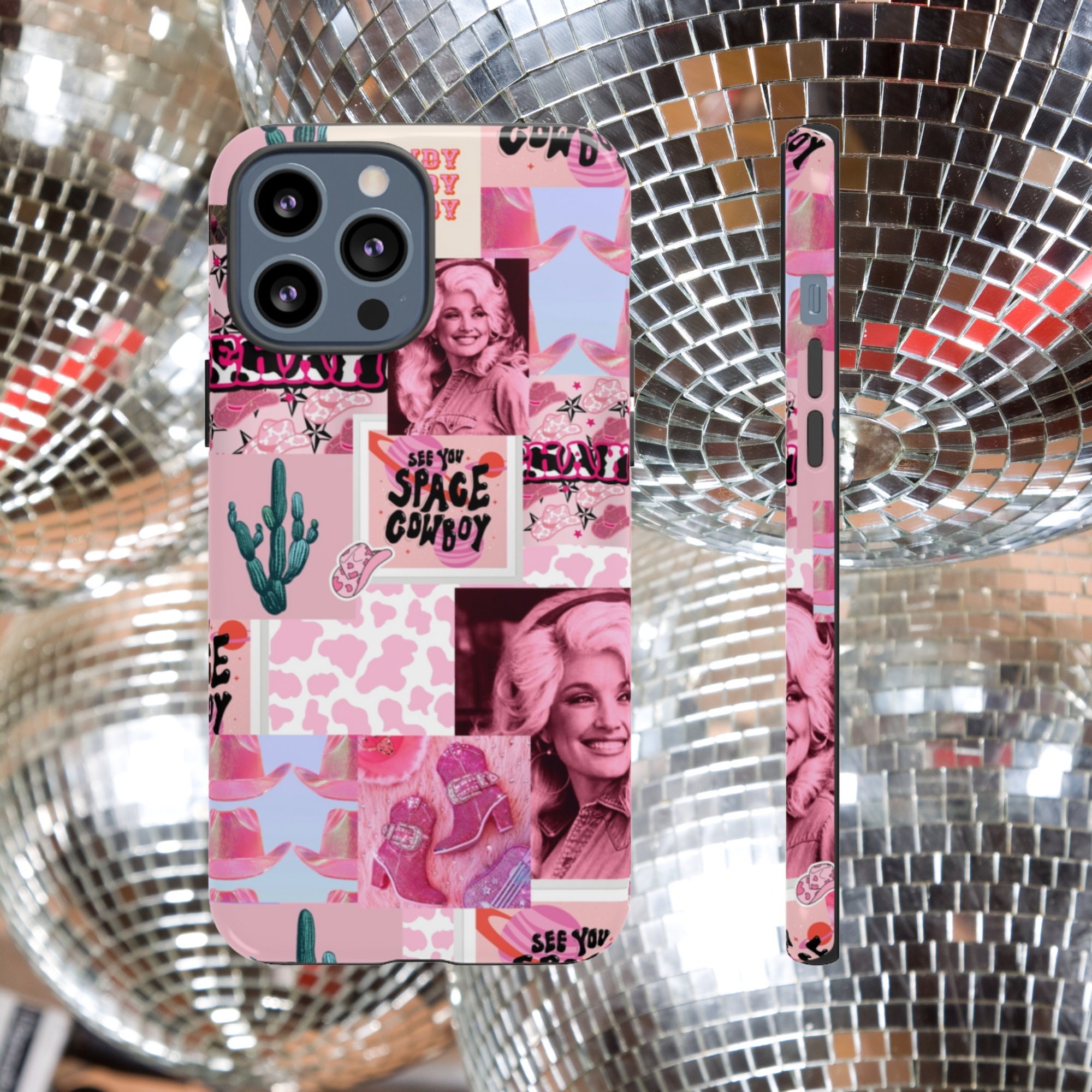 Discover Tough Cases, western phone case, dolly parton phone case, in dolly we trust