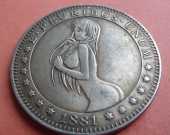 Hobo Dollar Fantasy Coin Girl