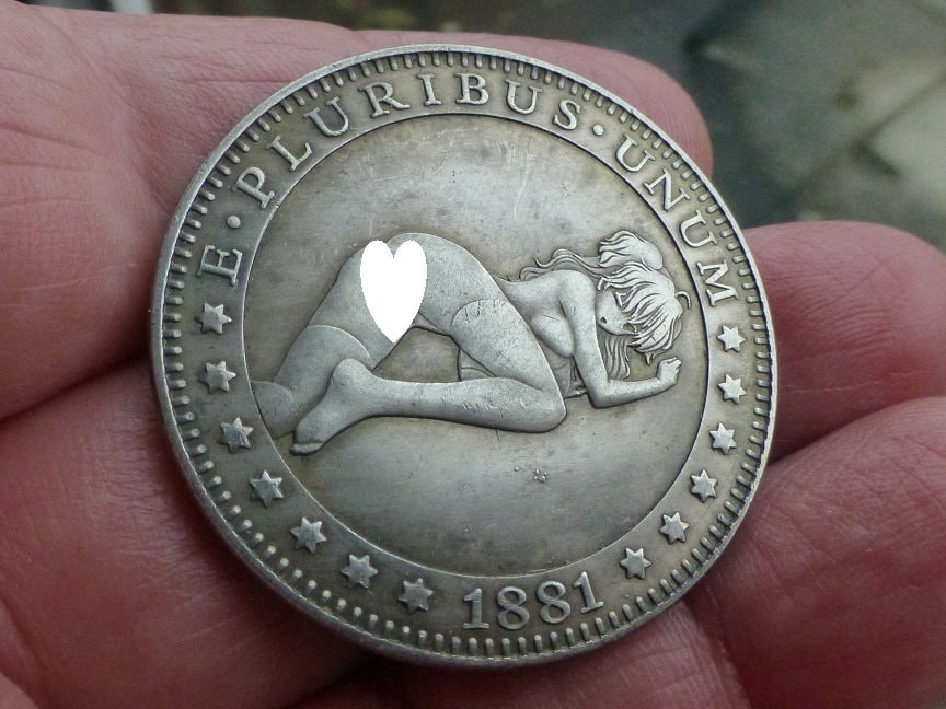 2023 Naked mexican chicks seras coin. 