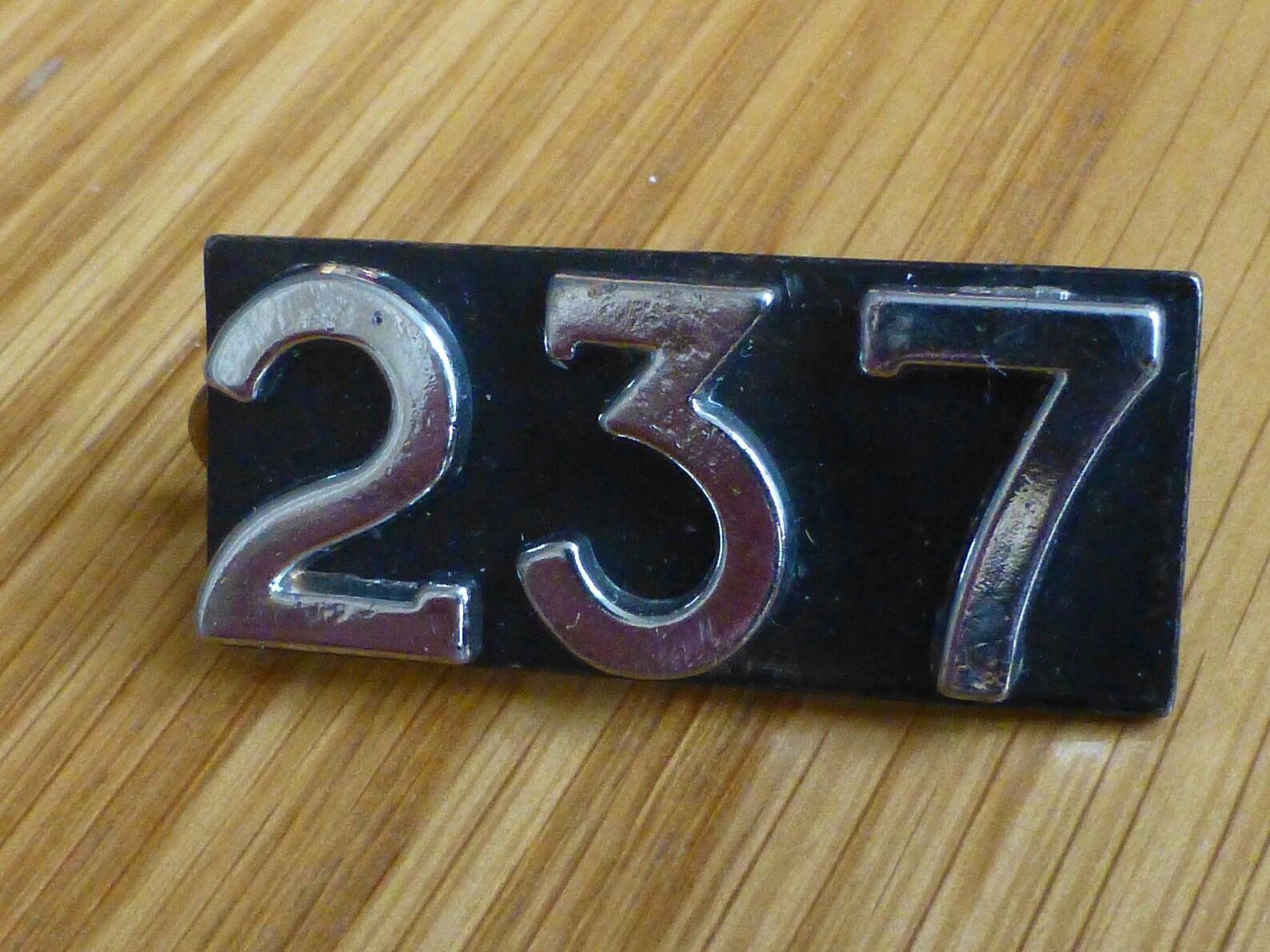 RoyaumeUni vintage Metal Police Collar Number 237 Etsy