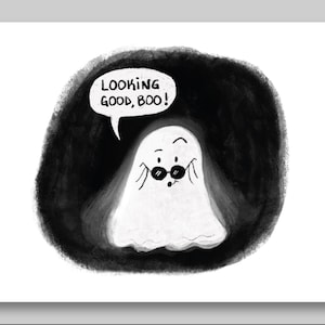 Halloween Karte / Grusskarte / Grusskarte / Grusskarte / Grusskarte für Freunde / Grusskarte