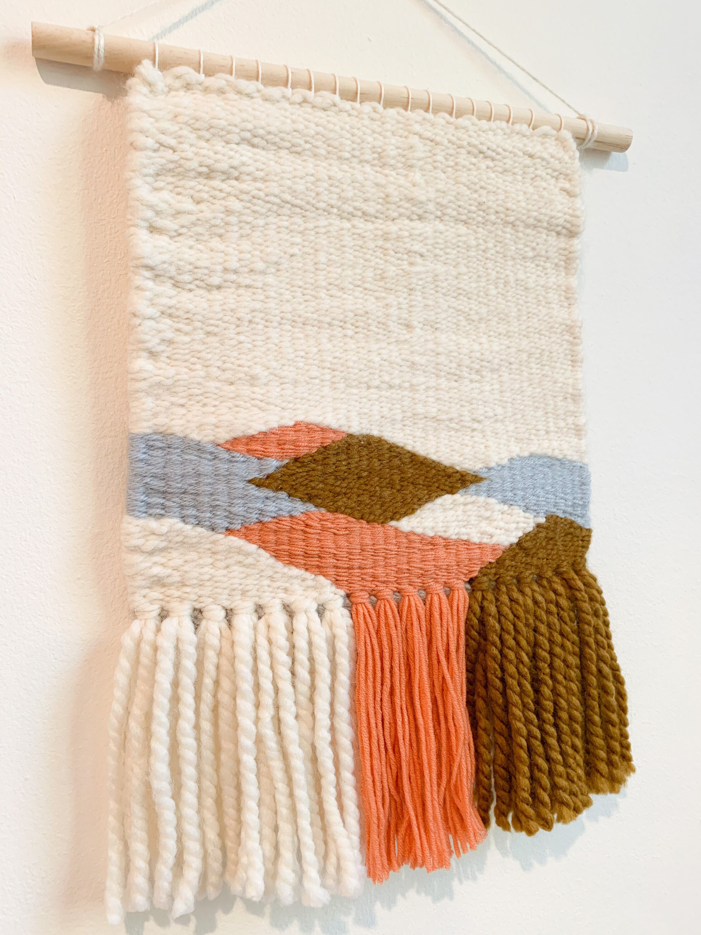 Handmade Woven Wall Hanging, Colorful Tapestry, Wall Decor - Etsy