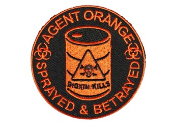 Agent Orange Patch Etsy Agent Orange Patch Etsy