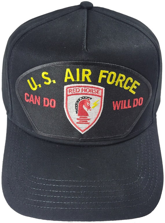 USAF Air Force Red Horse Can Do Will Do 