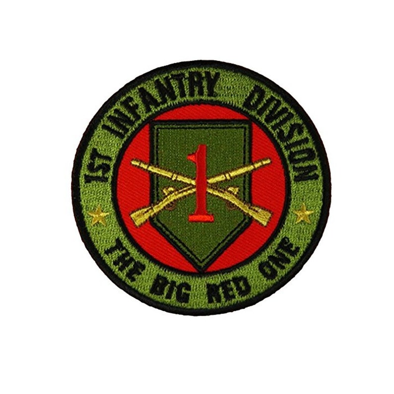 US Army First 1st Infantry Division Big Red One 1 ID Patch Etsy