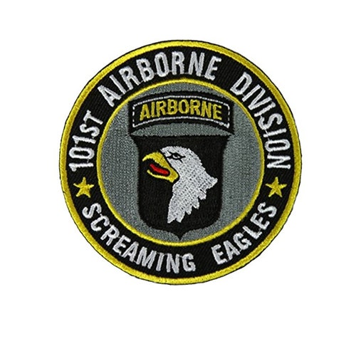 Yellow Military Yard & Garden Flags 3x5 Foot 101st Airborne Division Screaming Eagles Flag - 100D Polyester, Yellow & Black Army Flag Trade Winds USA Flag