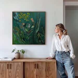 The Big Drift (2024), Canvas Print. Print of an original Acrylic on Canvas painting.