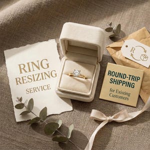 Ring Resizing Service – Includes Round-Trip Shipping for Existing Customers