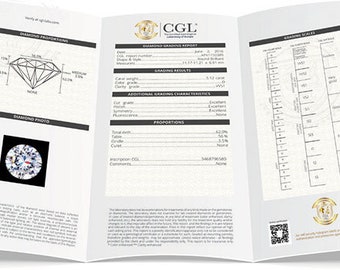 CGL Gemstone Certificate – Official Grading Report for Jewelry or Loose  Stones