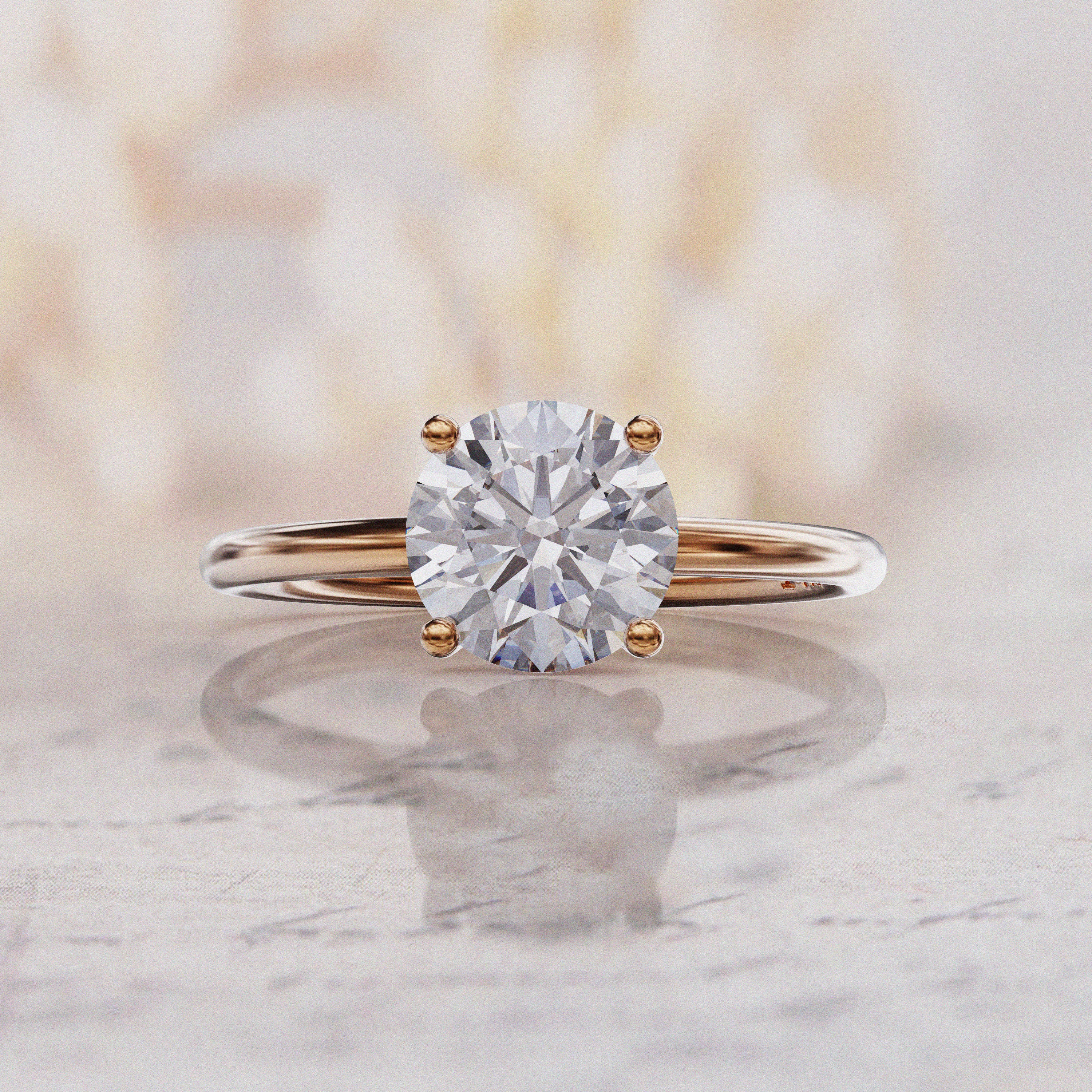 Moissanite Engagement Ring 1 3 Carat Solitaire Ring 7 Mm Light Etsy Moissanite Engagement Ring 1 3 Carat Solitaire Ring 7 Mm Light Etsy