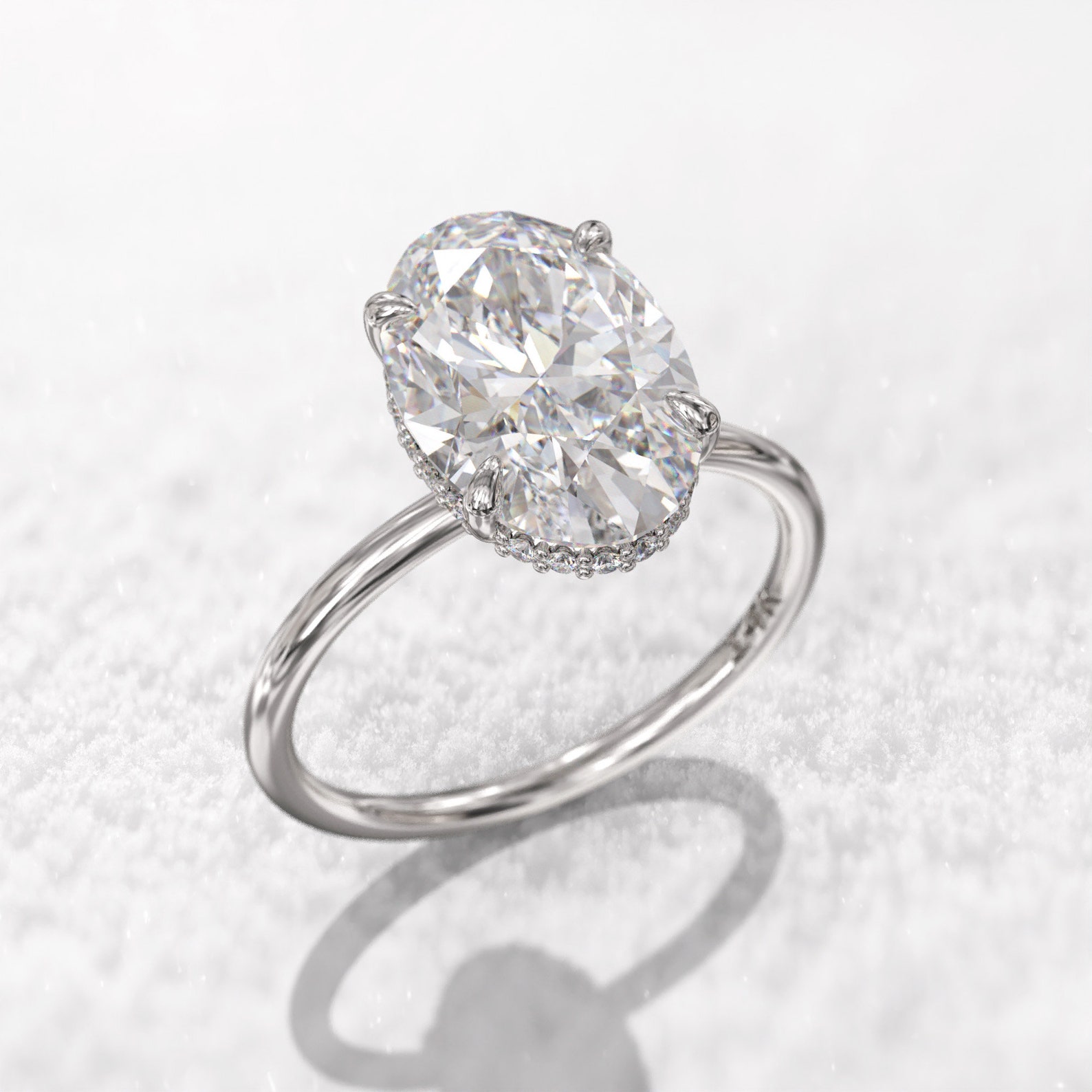 3 carat hidden halo engagement ring 3 carat hidden halo engagement ring