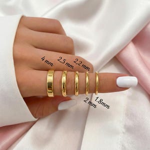 Band Width Upgrade – Customize Your Ring Thickness from 1.8mm to 4.0mm