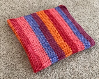 Crochet Baby Blanket - Baby Shower Gift - Bright Moss Stitch