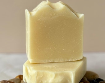 Unscented Shea Butter Soap: Natural Gentle Soap for Sensitive Skin