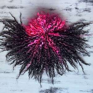 Brilliant Galaxies Premium Wensleydale Long Locks (10 - 14 inches) (Purple, Pink, Red, Gray, Black)