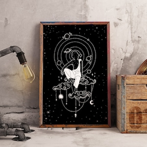 Buddha Wall Art, Meditation Wall Art, Mindfulness Gift, Spiritual Art Print, Meditation, Yoga Art, Yoga Art Print, Zen Decor, Namaste Poster