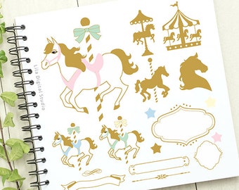 Carousel SVG, Carousel Clipart, Carousel Vector, Carousel DXF, Carousel Silhouette, Carousel Studio, Carousel Cricut, Carousel PNG, Carousel