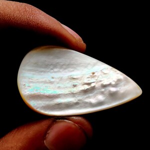 Mother of Pearl Shell Stone Cabochon Smooth Polished Loose Gemstone