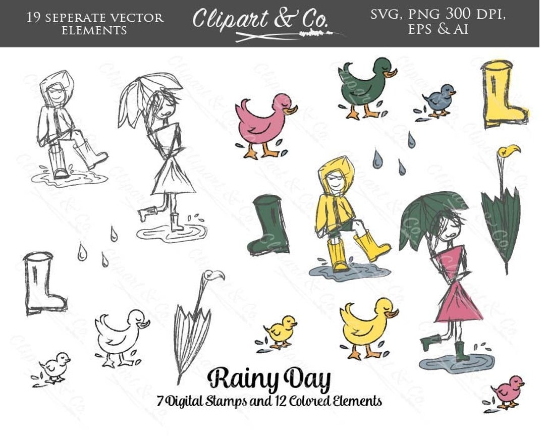 Doodle Designs SVG Child Clipart Design Elements and Vector Images,  Children Clipart Animal Clipart, Art Prints, Seamless Patterns - Etsy