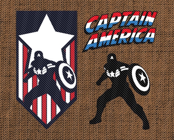 Download The Avengers Captain America t-shirt decal Vector in SVG ...