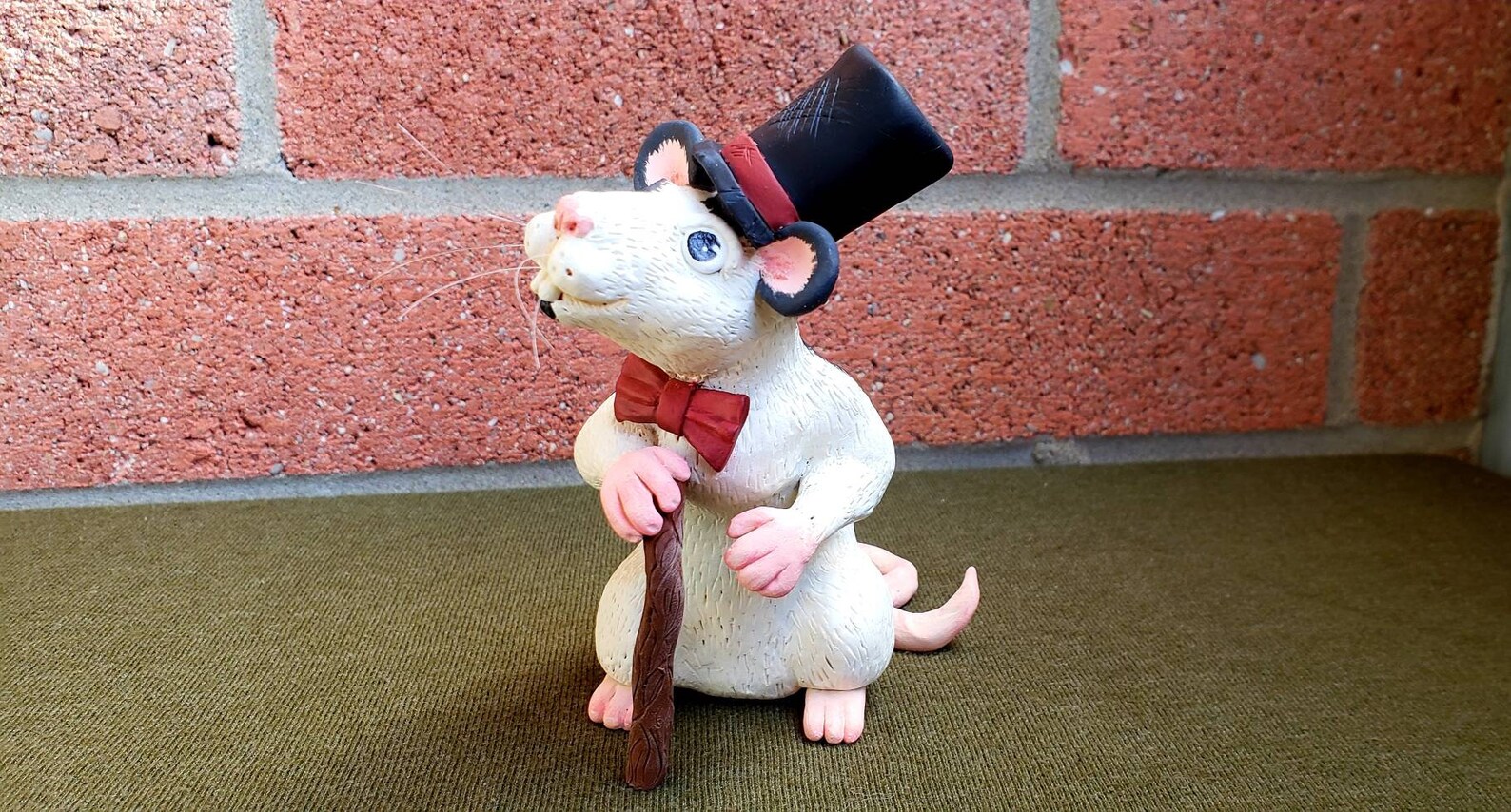 Fancy Rat Figurines Pet Hooded Rat Sculpture Etsy