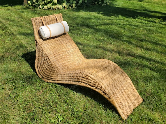 Ikea rattan lounge chair hotsell