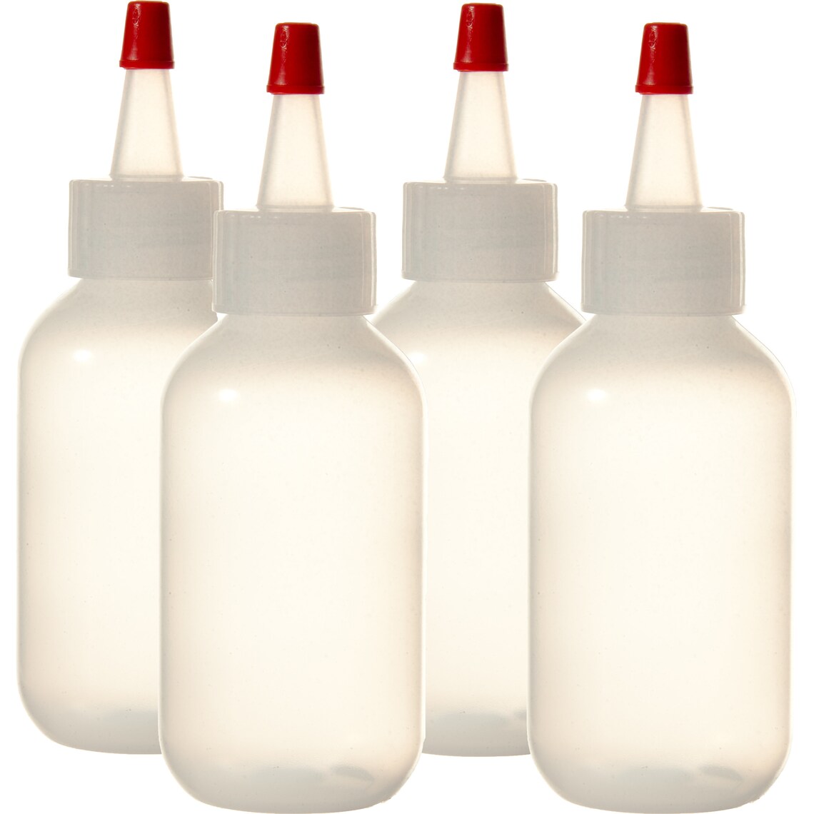 2.0oz Squeeze Bottle With Predrilled Spout 4 Pack Etsy